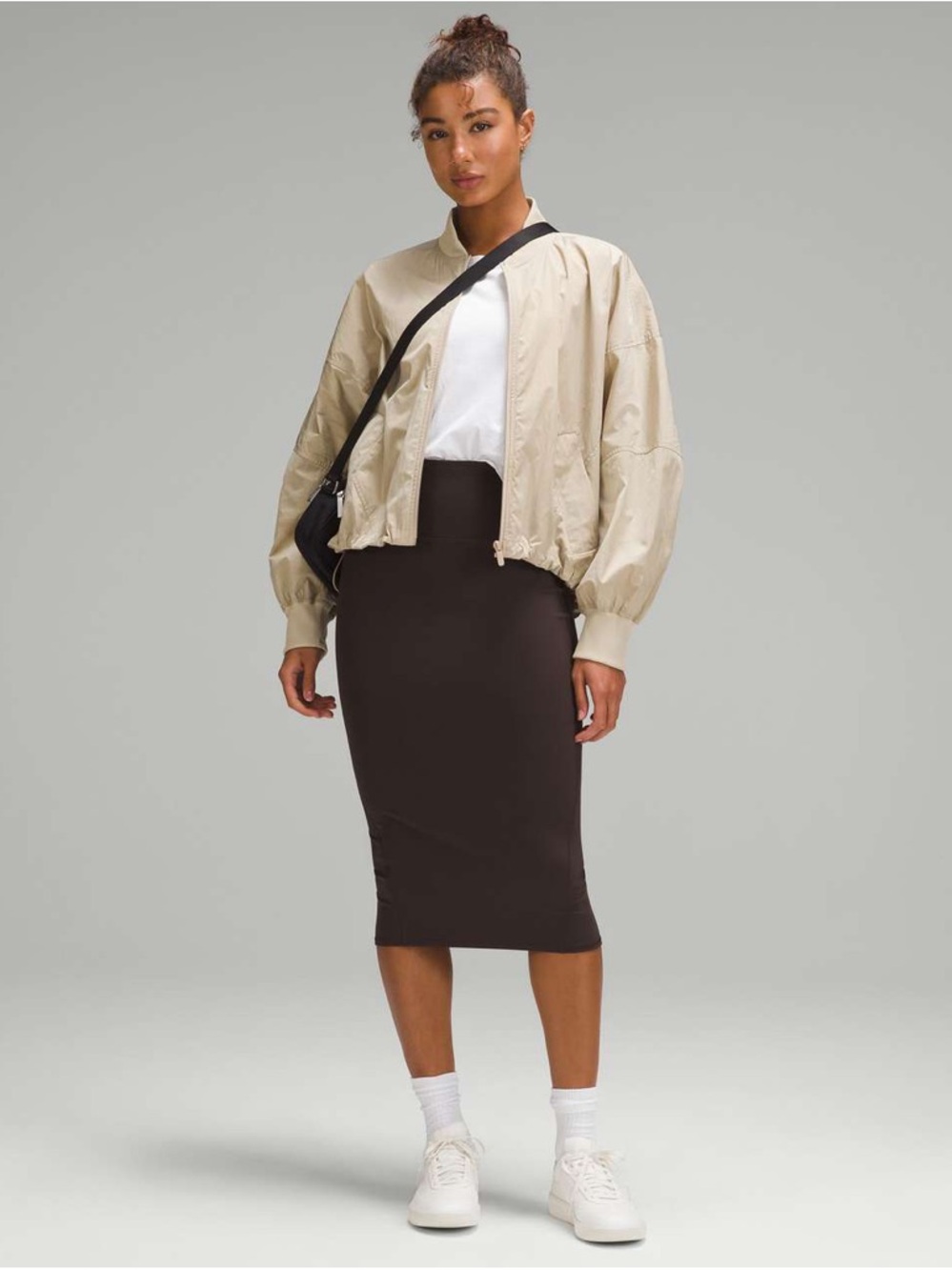 lululemon athletica Nulu High Rise Midi Skirt